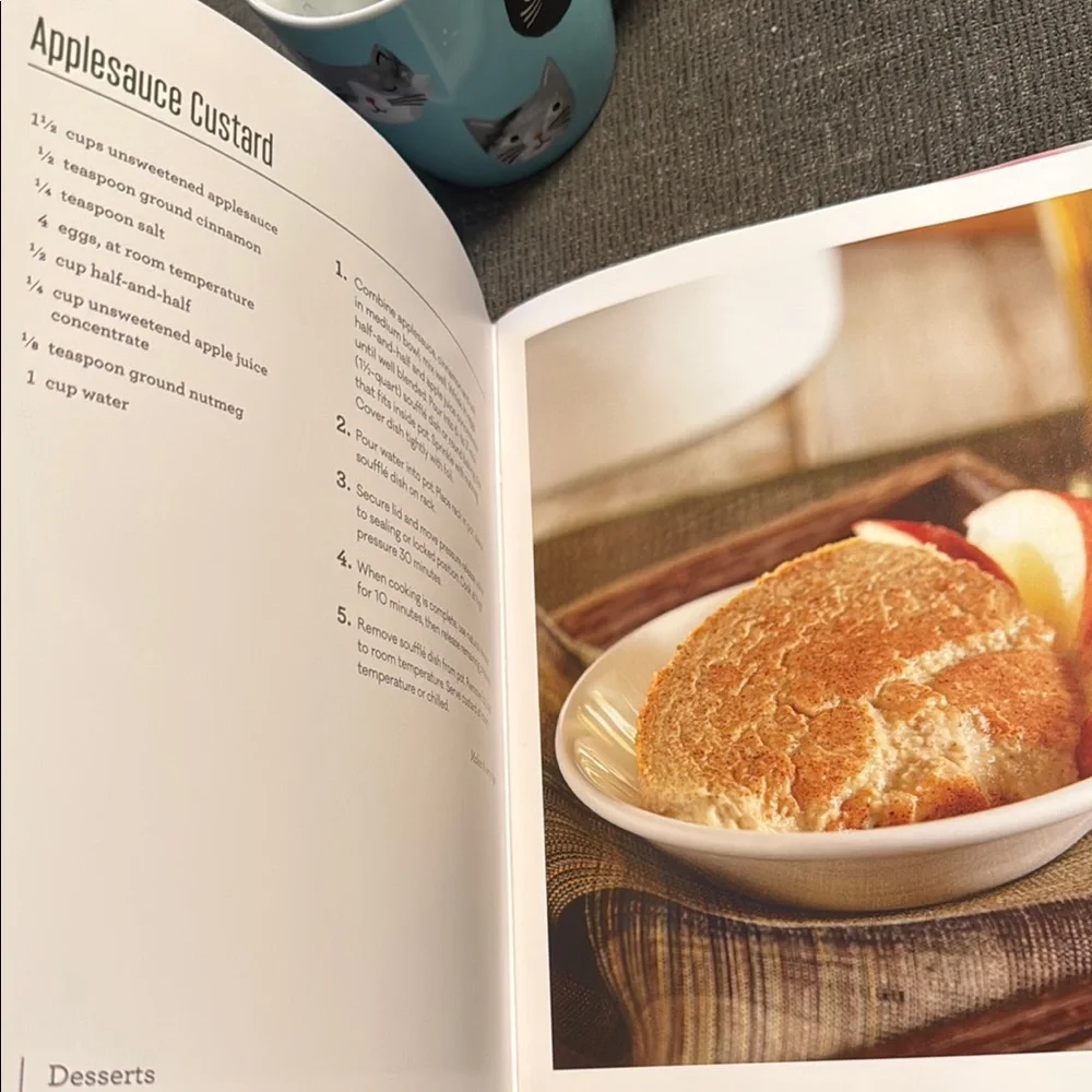 Cook Instant! Recipe Book. Never Used. For your ELECTRIC PRESSURE COOKER!
